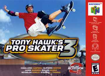 Tony Hawks Pro Skater 3 N64